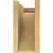 Ekena Millwork 6"W x 12"D x 12"H Classic Del Monte Rough Cedar Woodgrain TimberThane Corbel, Primed Tan CORUR06X12X12DELRCPR - alternate 5